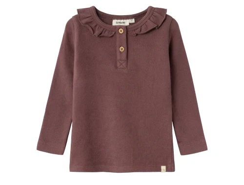 Lil Atelier rose brown top